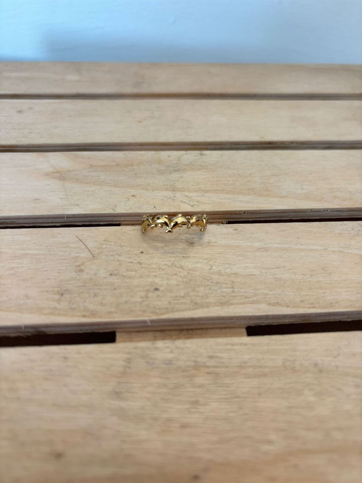 ANILLO ACERO DELFINES - Imagen 1