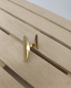 ANILLO ACERO DORADO - Imagen 2