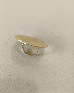 ANILLO ACERO DORADO - Imagen 2