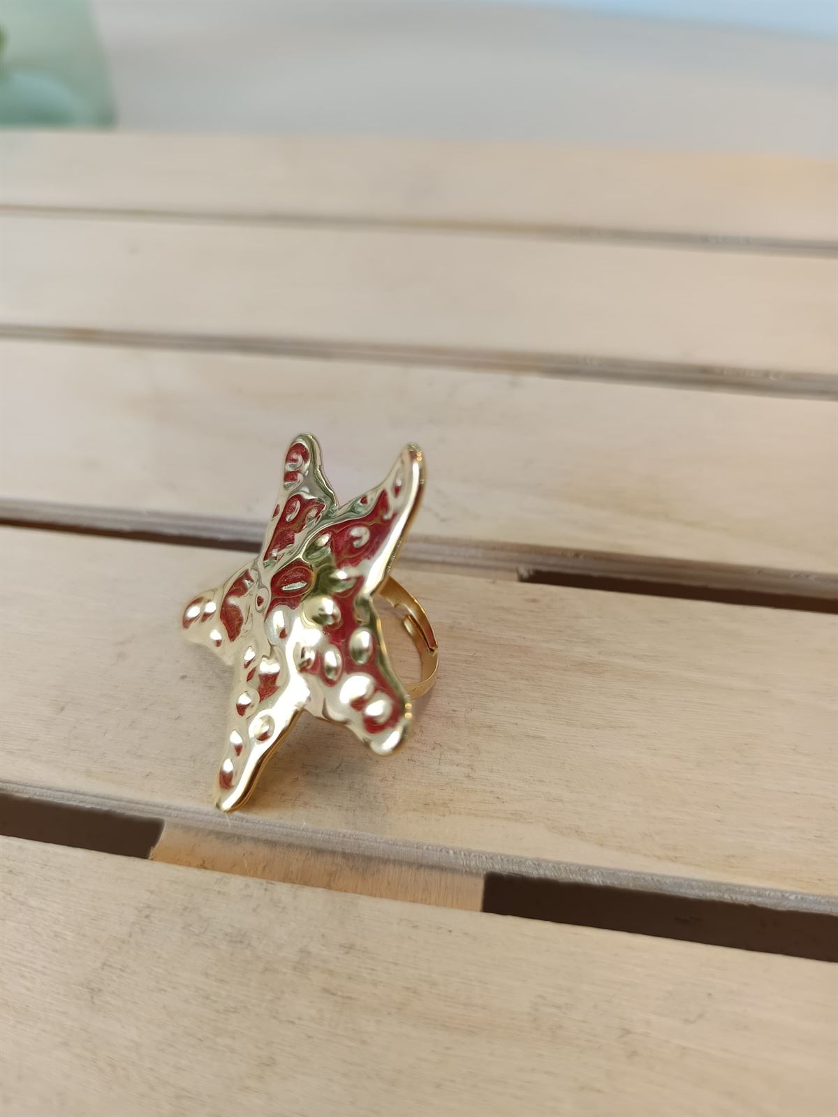 ANILLO ACERO DORADO - Imagen 4