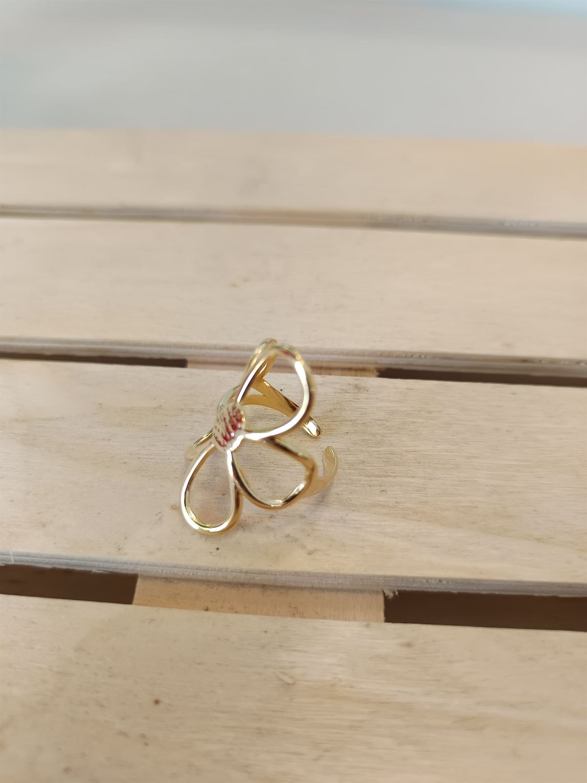ANILLO ACERO DORADO - Imagen 2