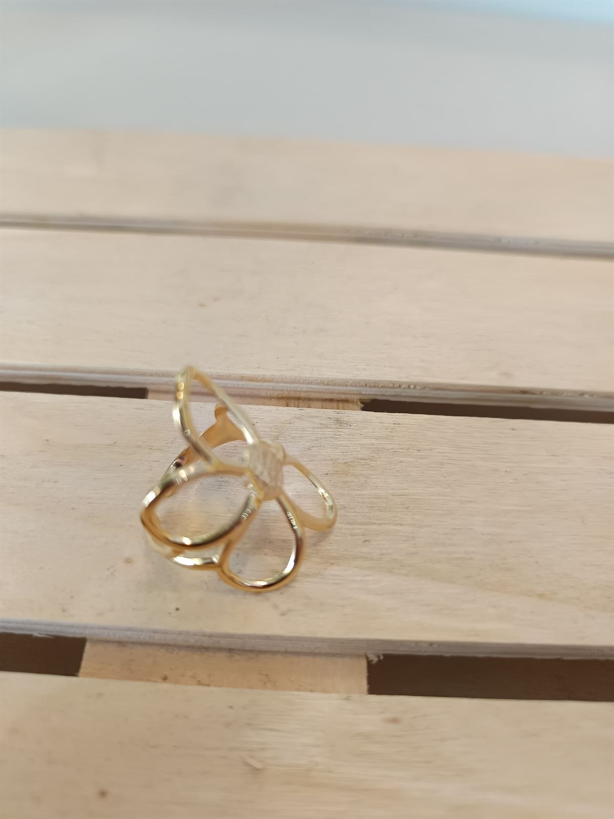 ANILLO ACERO DORADO - Imagen 3