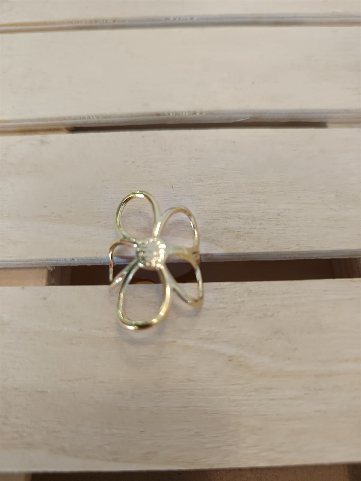 ANILLO ACERO DORADO - Imagen 4