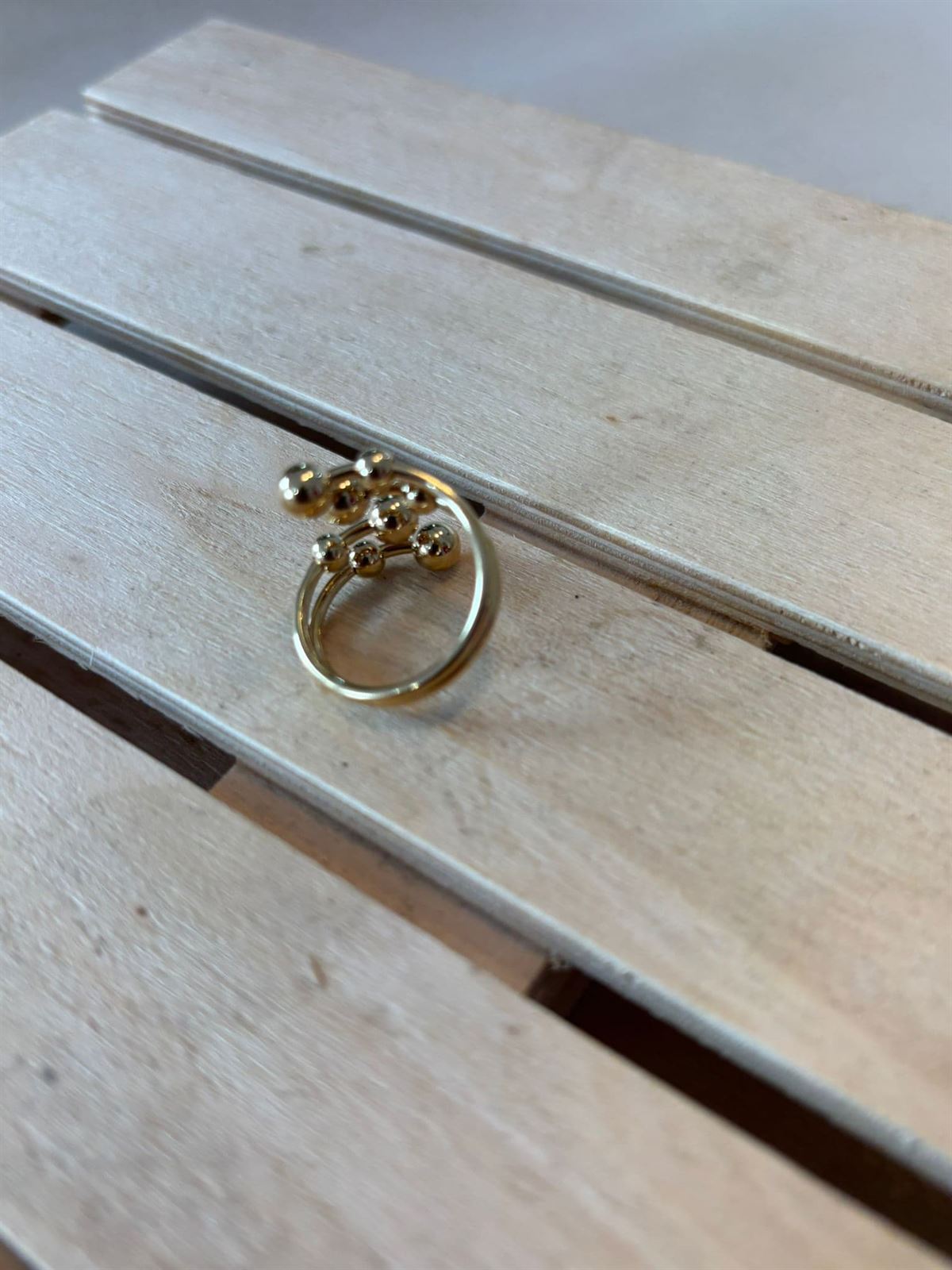 ANILLO ACERO DORADO - Imagen 3