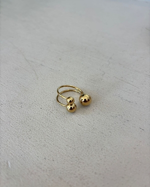 ANILLO ACERO DORADO - Imagen 2