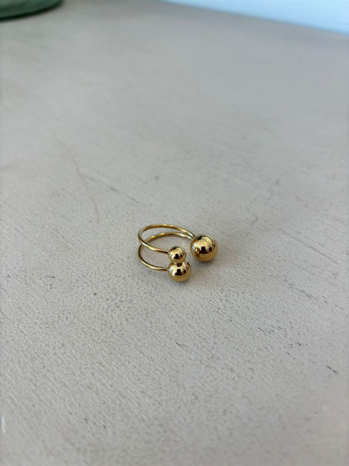 ANILLO ACERO DORADO - Imagen 3