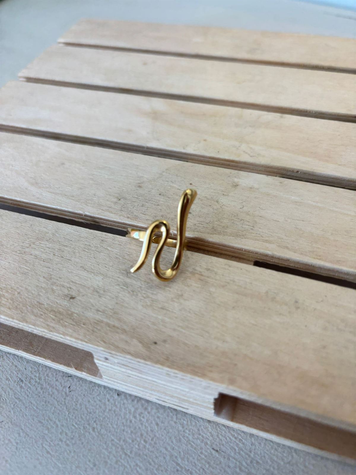 ANILLO ACERO DORADO - Imagen 3
