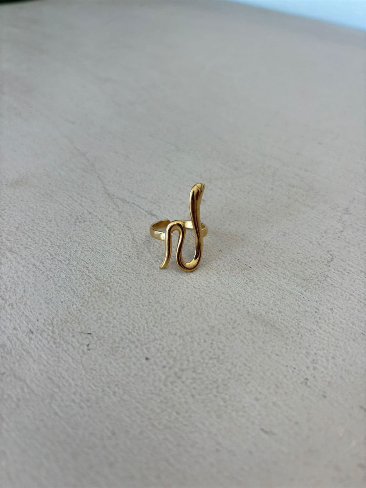 ANILLO ACERO DORADO - Imagen 4