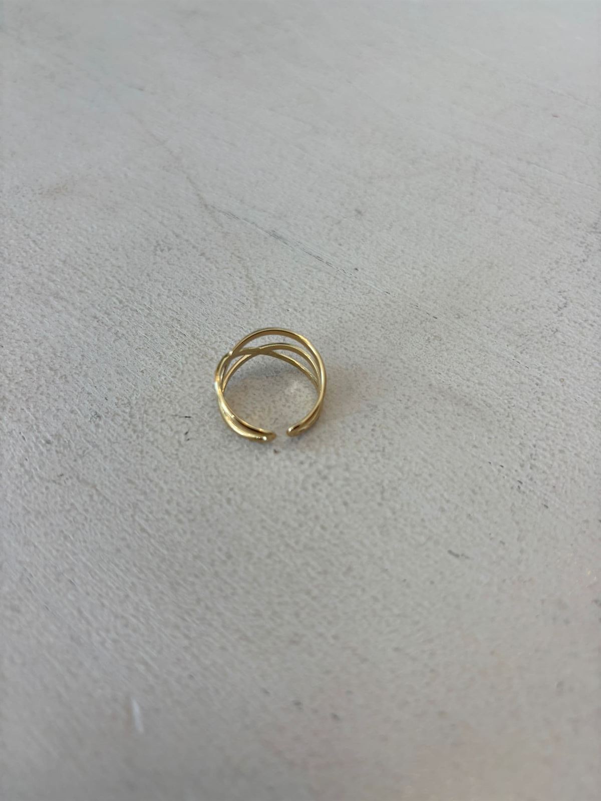 ANILLO ACERO DORADO - Imagen 5