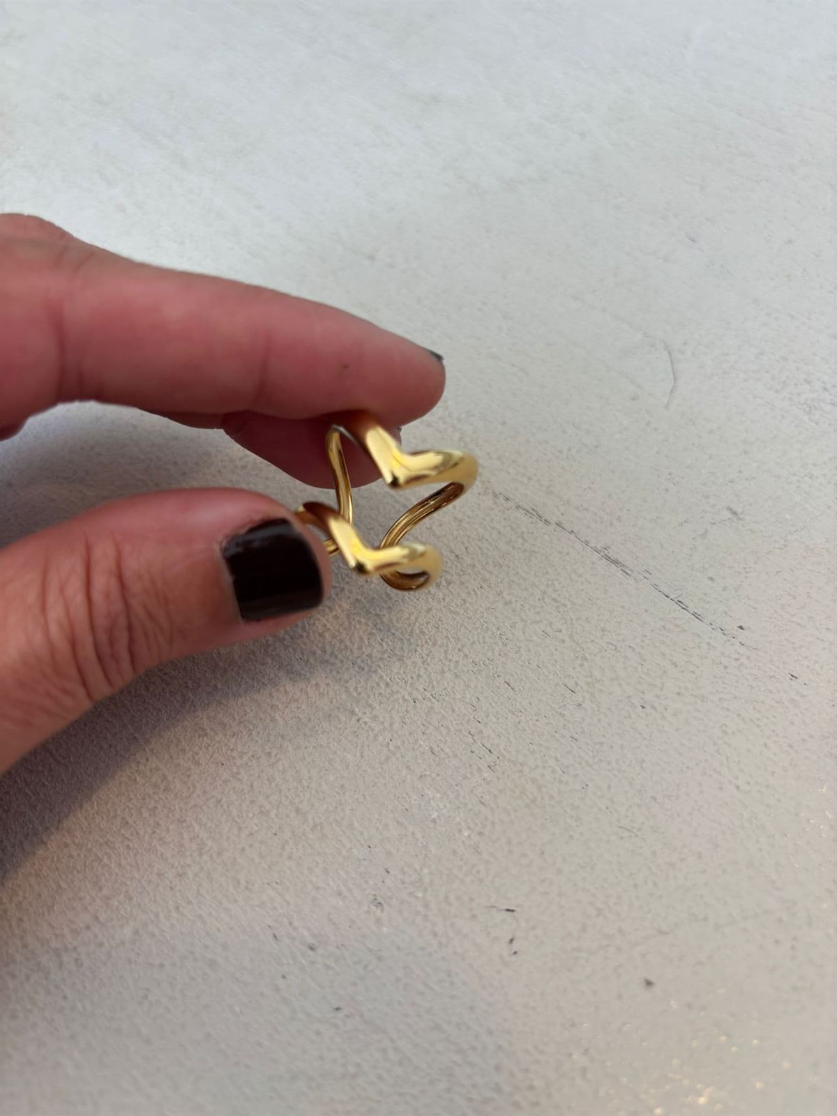 ANILLO ACERO DORADO - Imagen 2