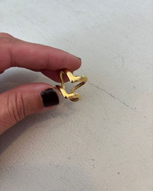 ANILLO ACERO DORADO - Imagen 2