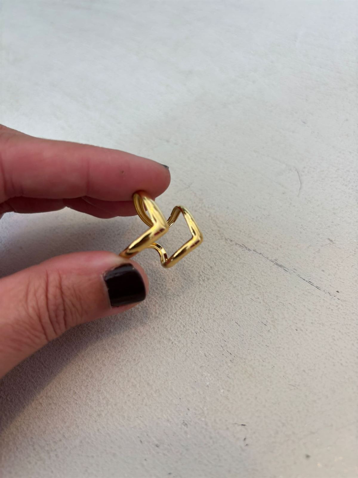 ANILLO ACERO DORADO - Imagen 6