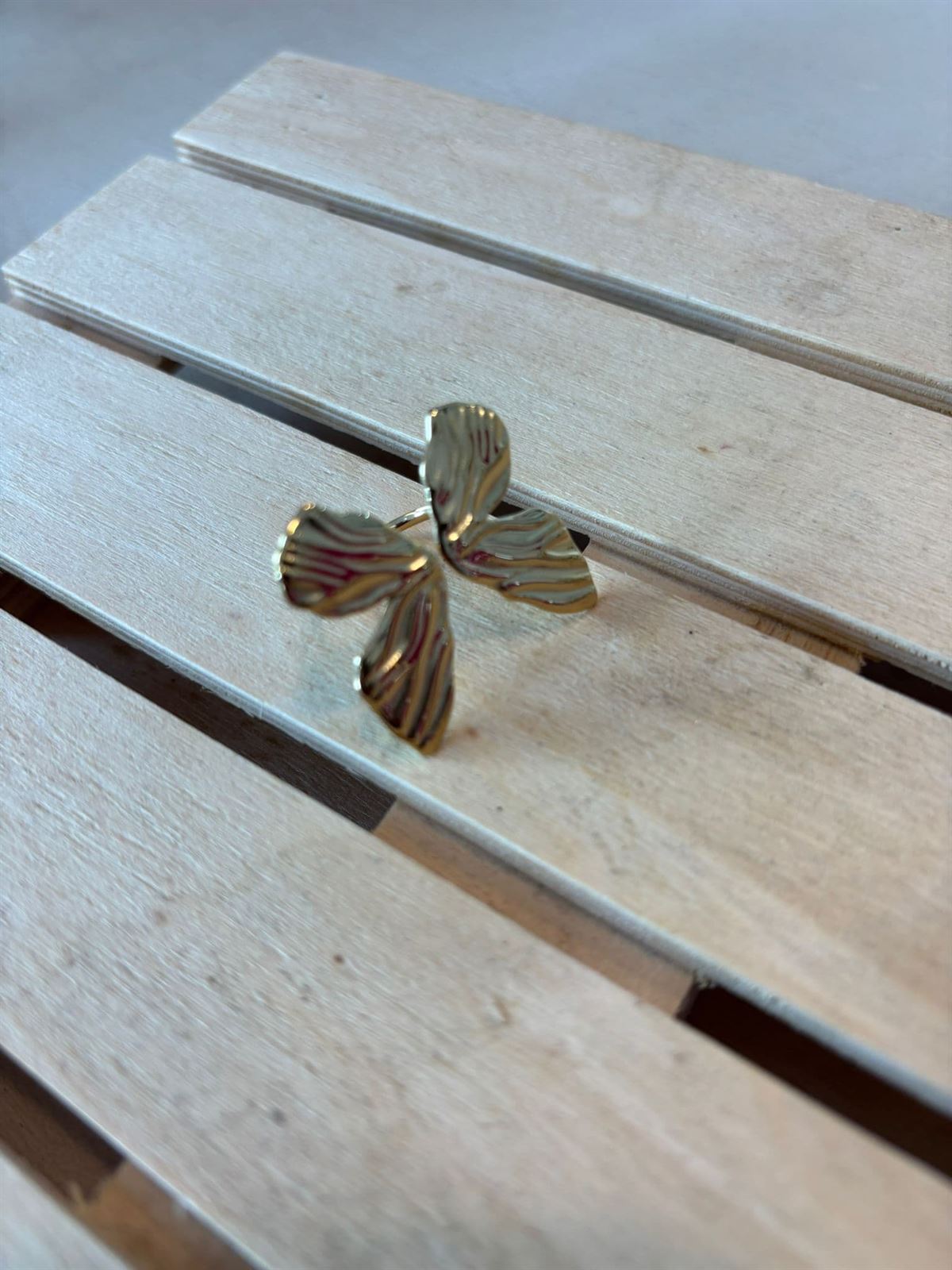 ANILLO ACERO MARIPOSA - Imagen 4
