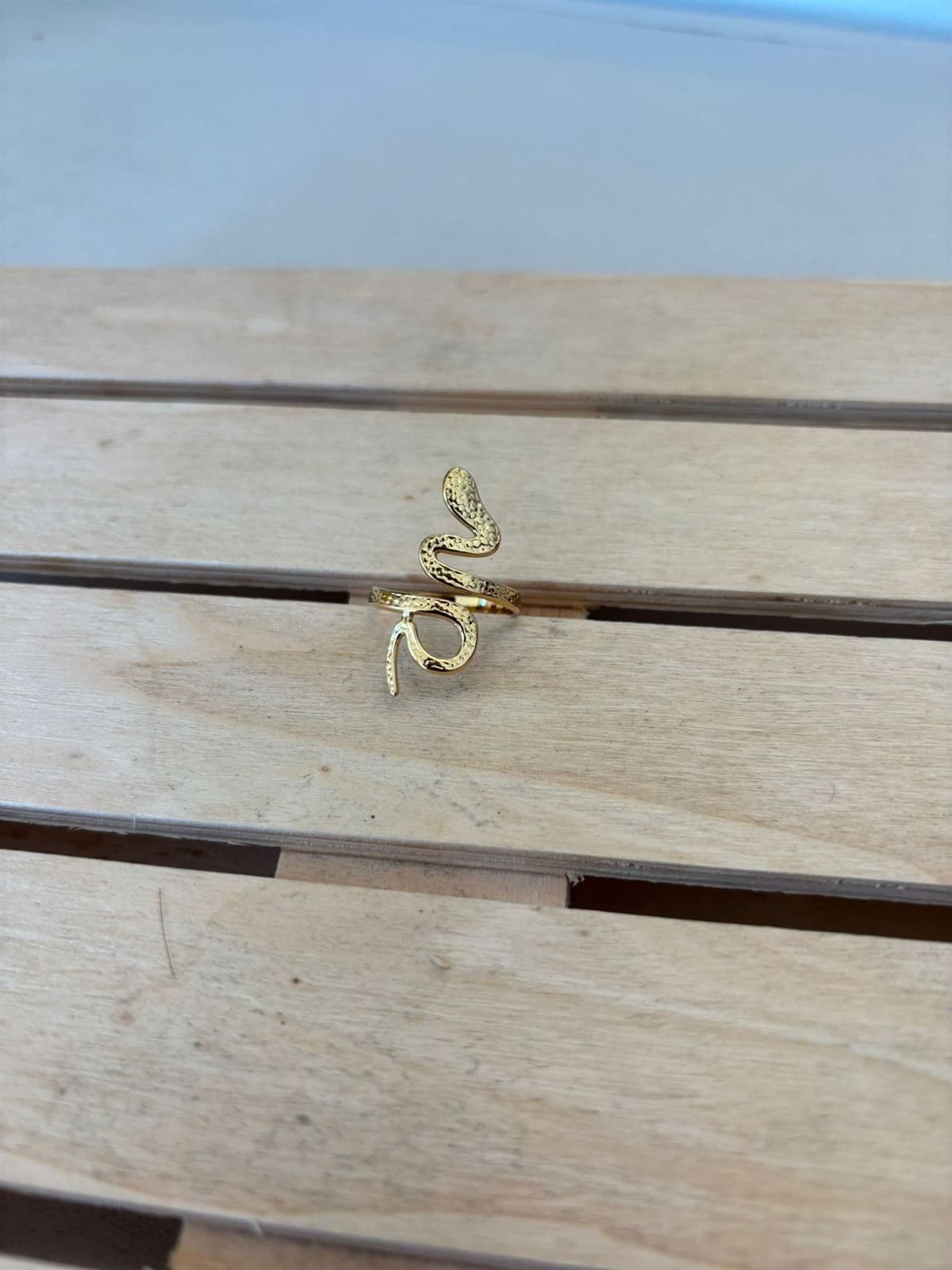 ANILLO ACERO SERPIENTE - Imagen 4