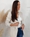 BLAZER FORRO RAYAS BEIGE - Imagen 1