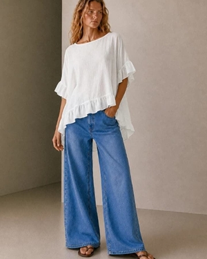 BLUSA ANKARA BLANCO - Imagen 1