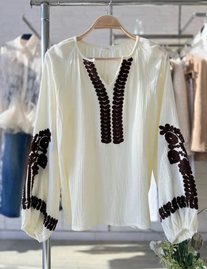 BLUSA BOHO WHITE - Imagen 1
