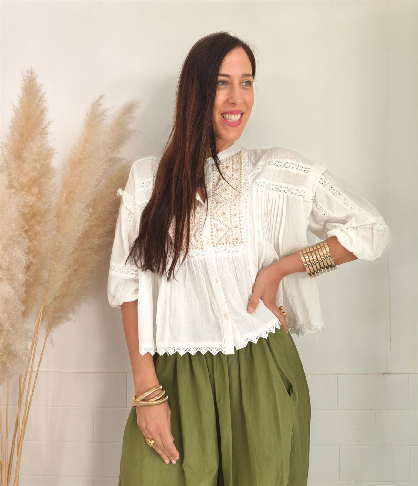 BLUSA BOHO - Imagen 1