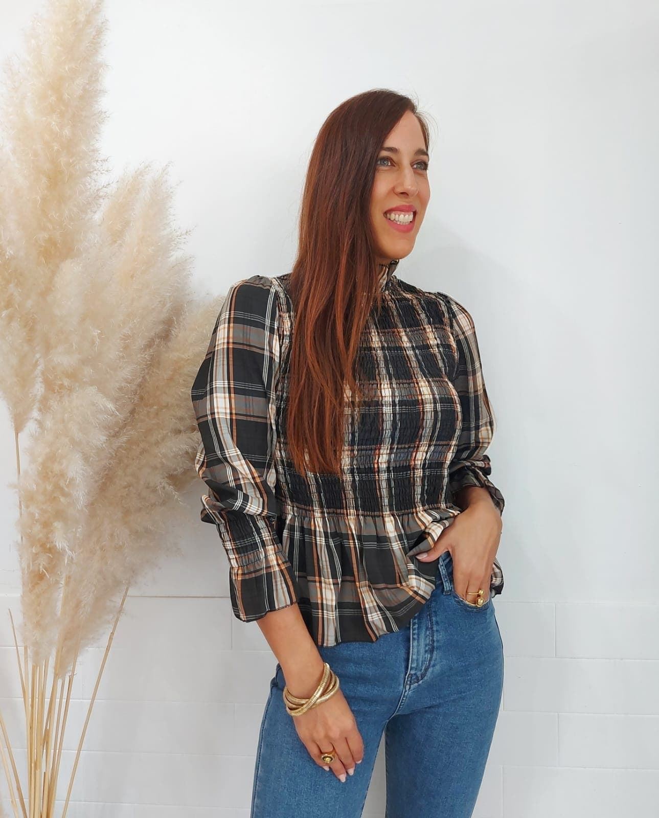 BLUSA CUADROS - Imagen 1