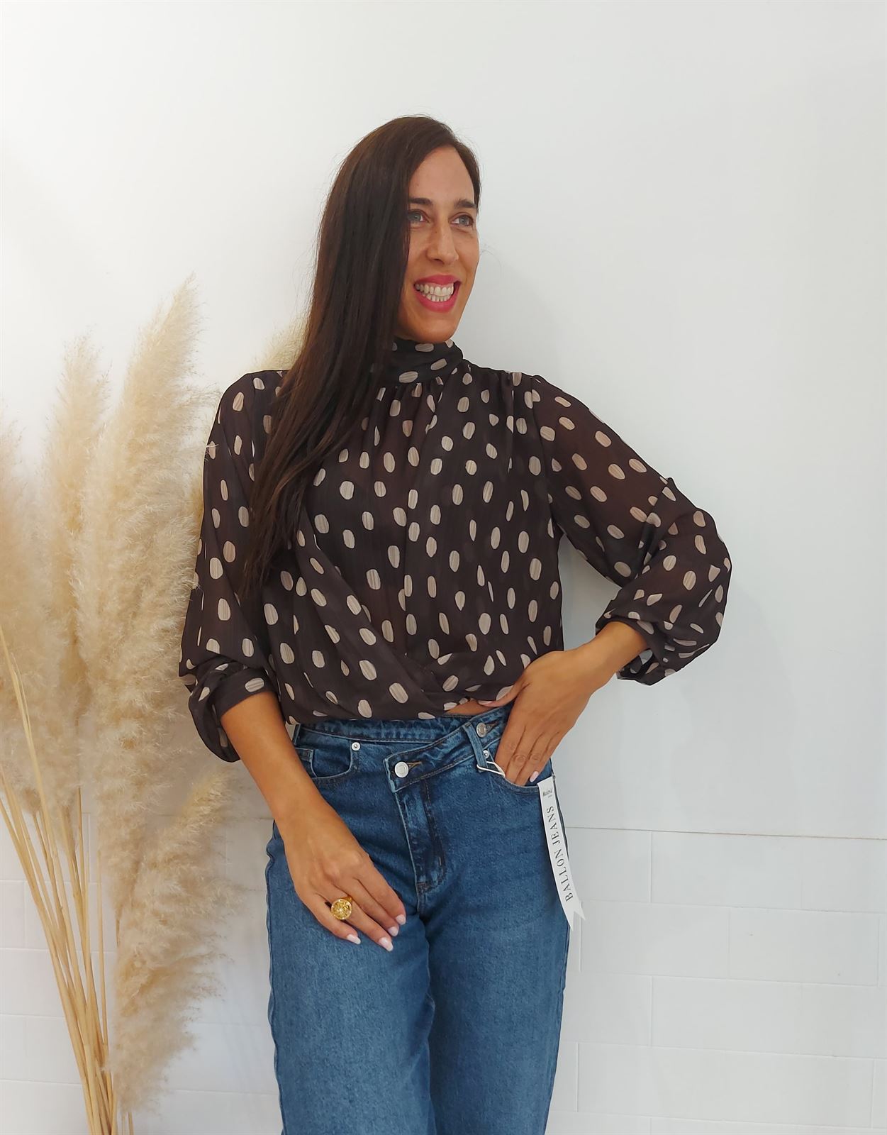BLUSA LUNARES ANTIA - Imagen 1