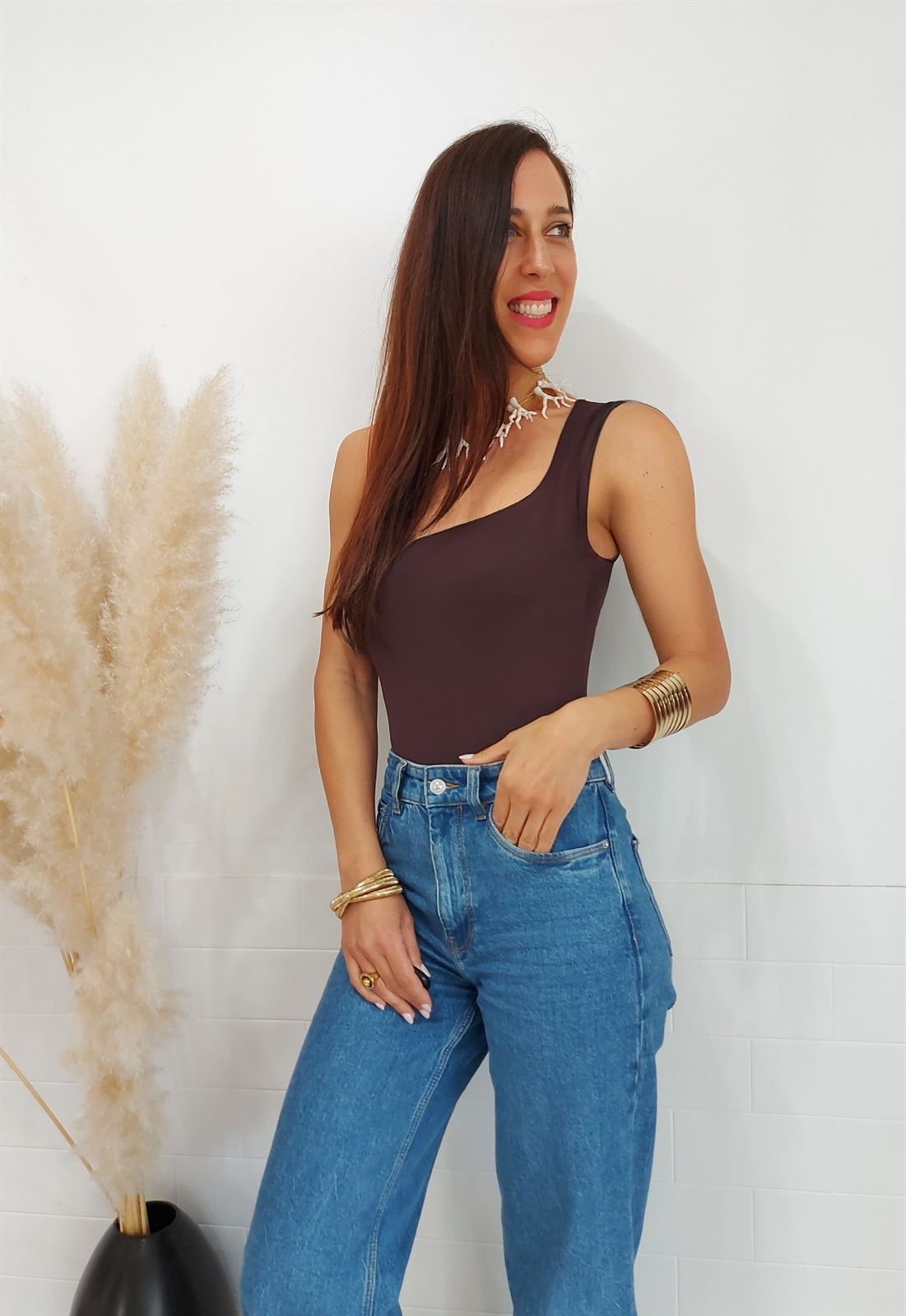 BODY LISO CHOCOLATE - Imagen 3