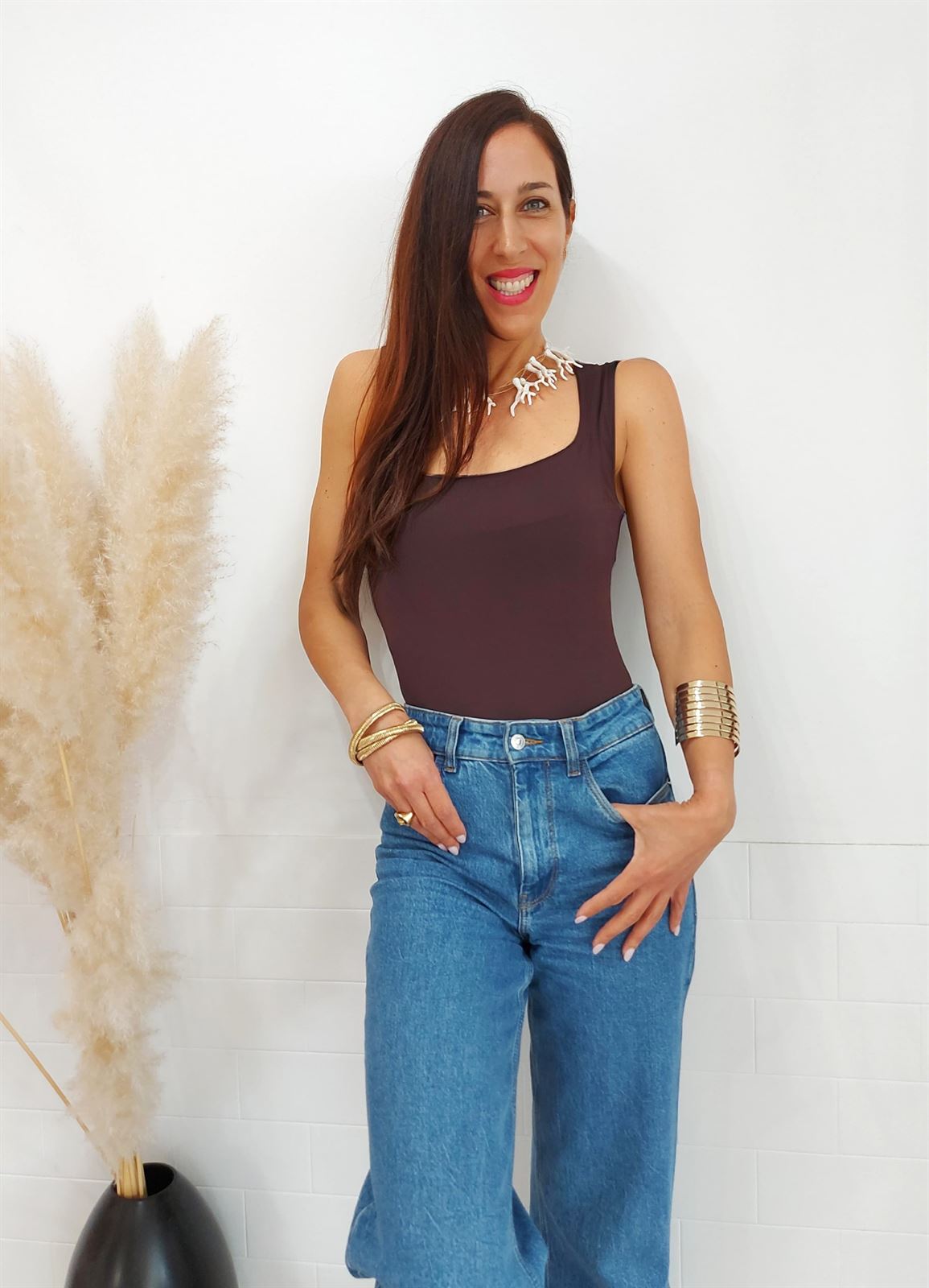 BODY LISO CHOCOLATE - Imagen 5