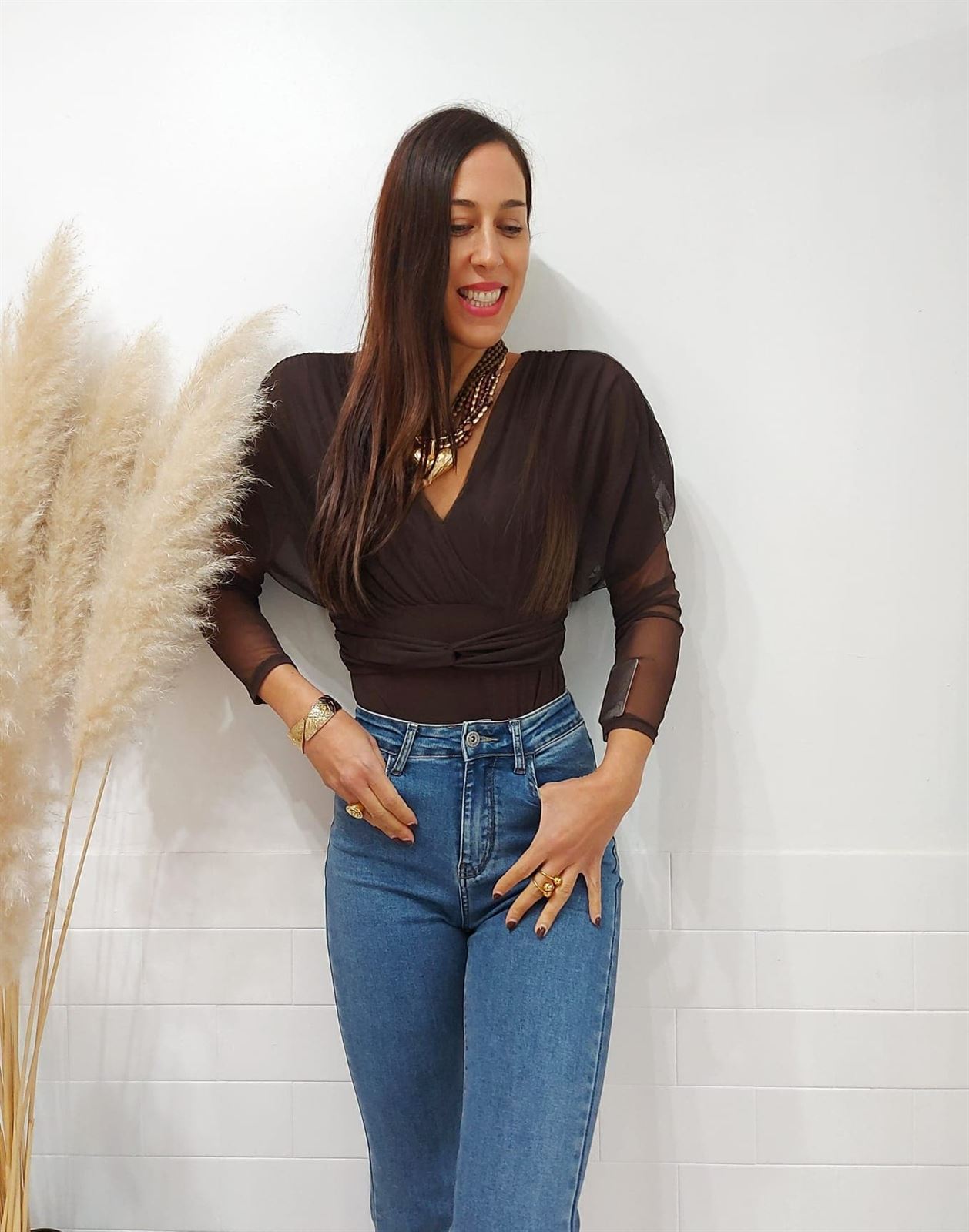 BODY TUL CHOCOLATE - Imagen 4