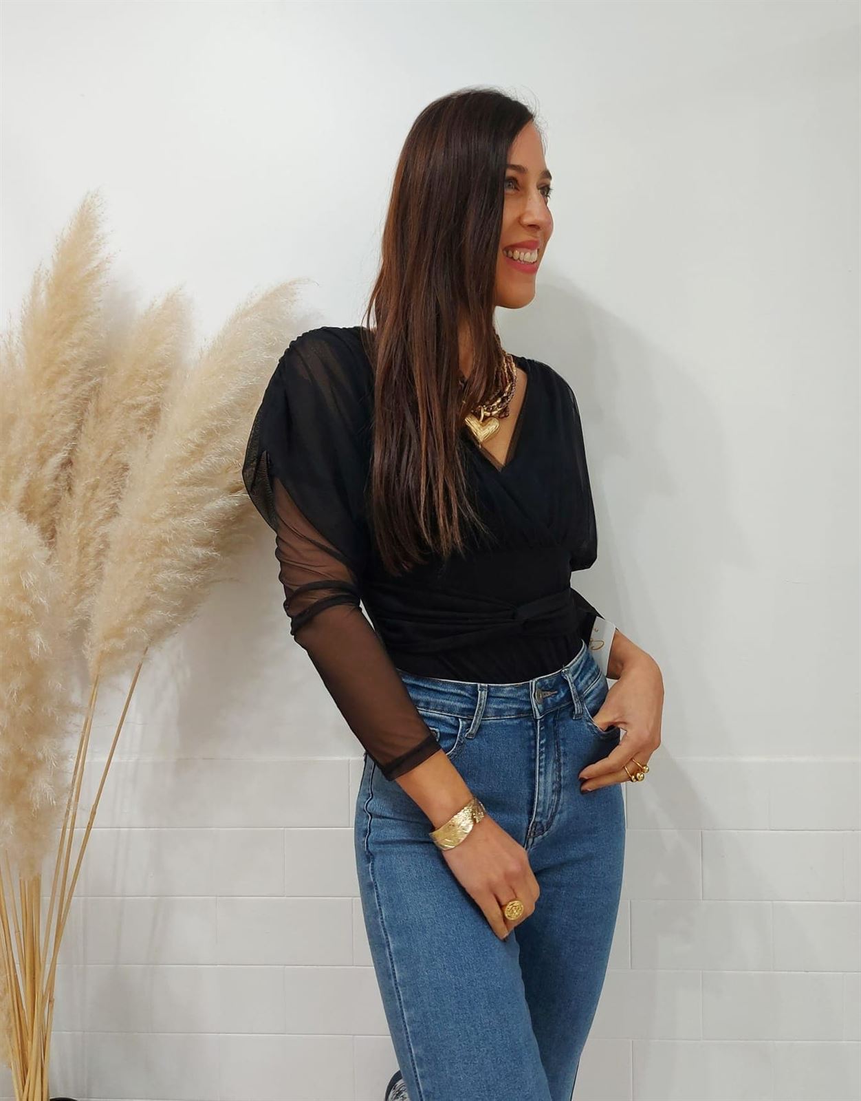 BODY TUL NEGRO - Imagen 3