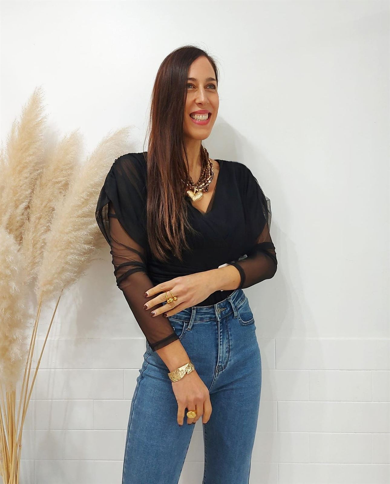 BODY TUL NEGRO - Imagen 1