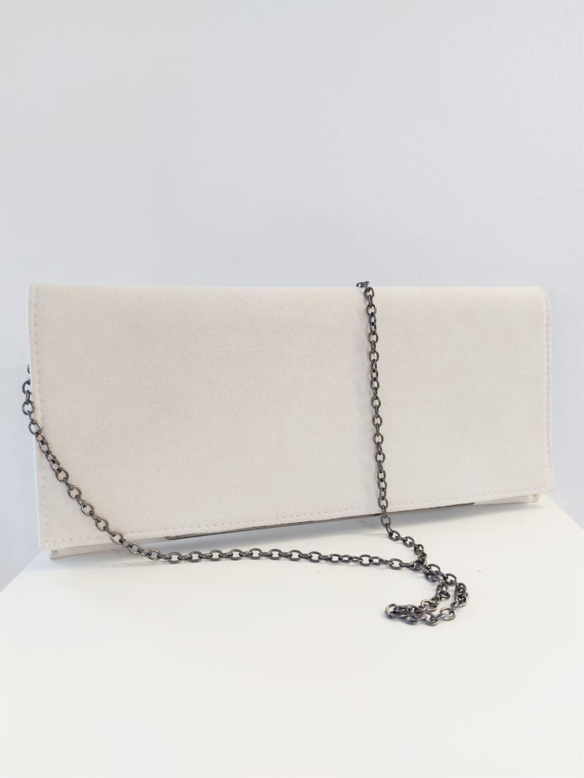 BOLSO CADENA BEIGE - Imagen 2