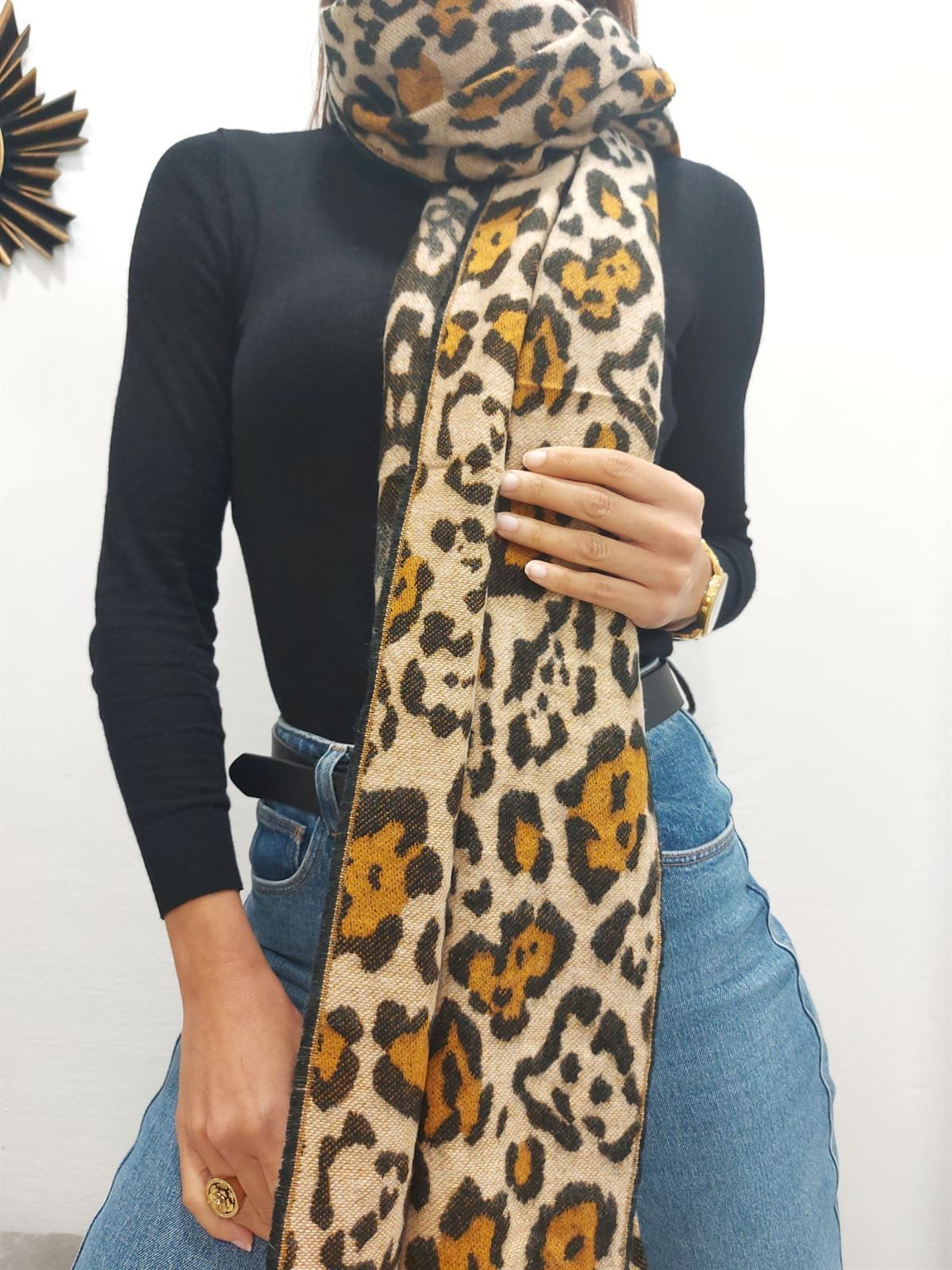 BUFANDA ANIMAL PRINT - Imagen 3