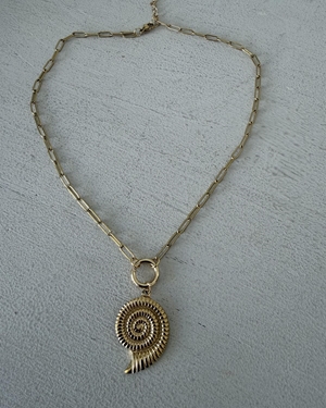CADENA ACERO DORADA - Imagen 1