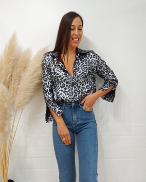 CAMISA ANIMAL PLATA - Imagen 2