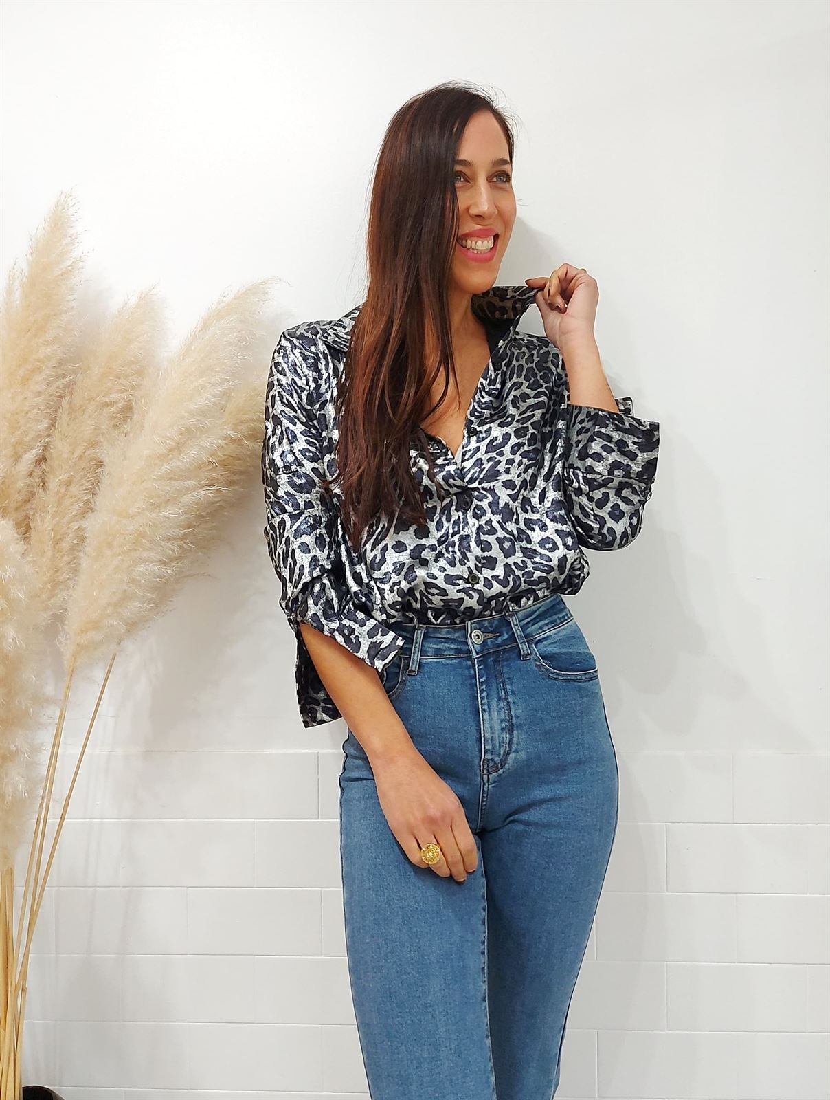 CAMISA ANIMAL PLATA - Imagen 3
