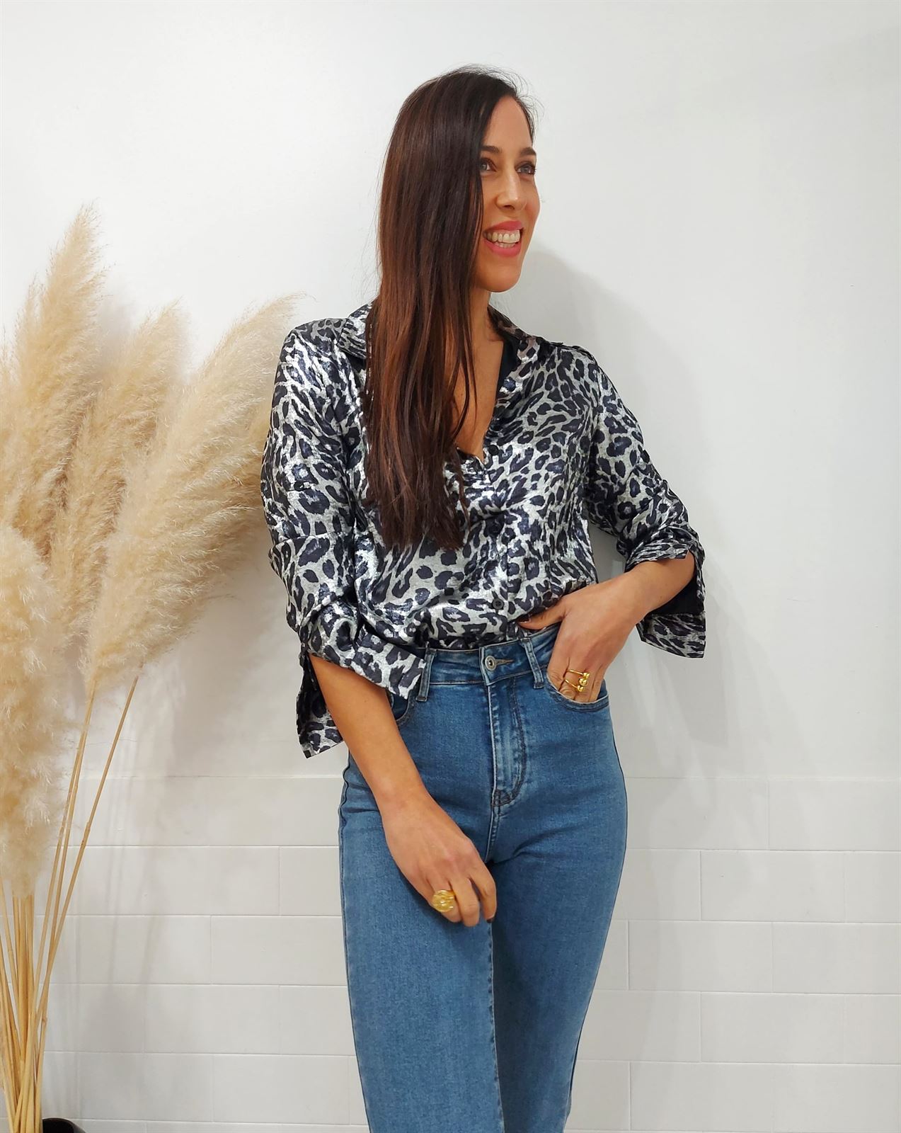CAMISA ANIMAL PLATA - Imagen 4
