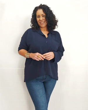 CAMISA MARINO OVERSIZE - Imagen 2