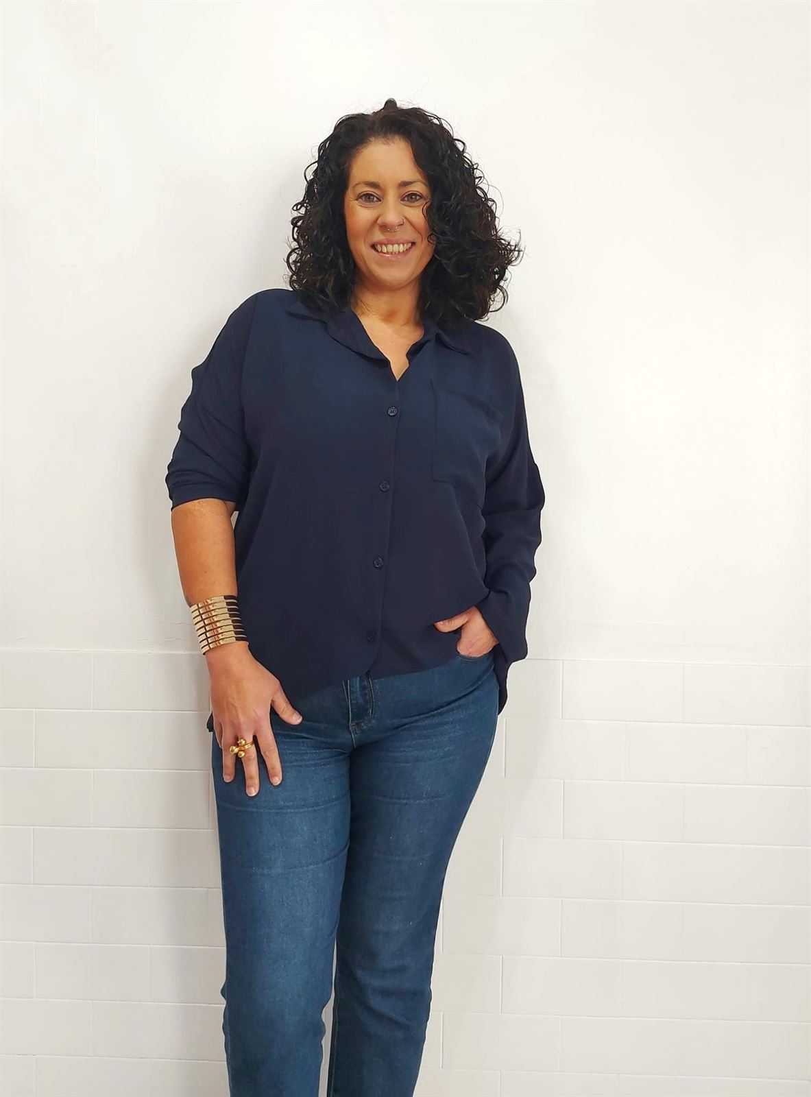 CAMISA MARINO OVERSIZE - Imagen 4