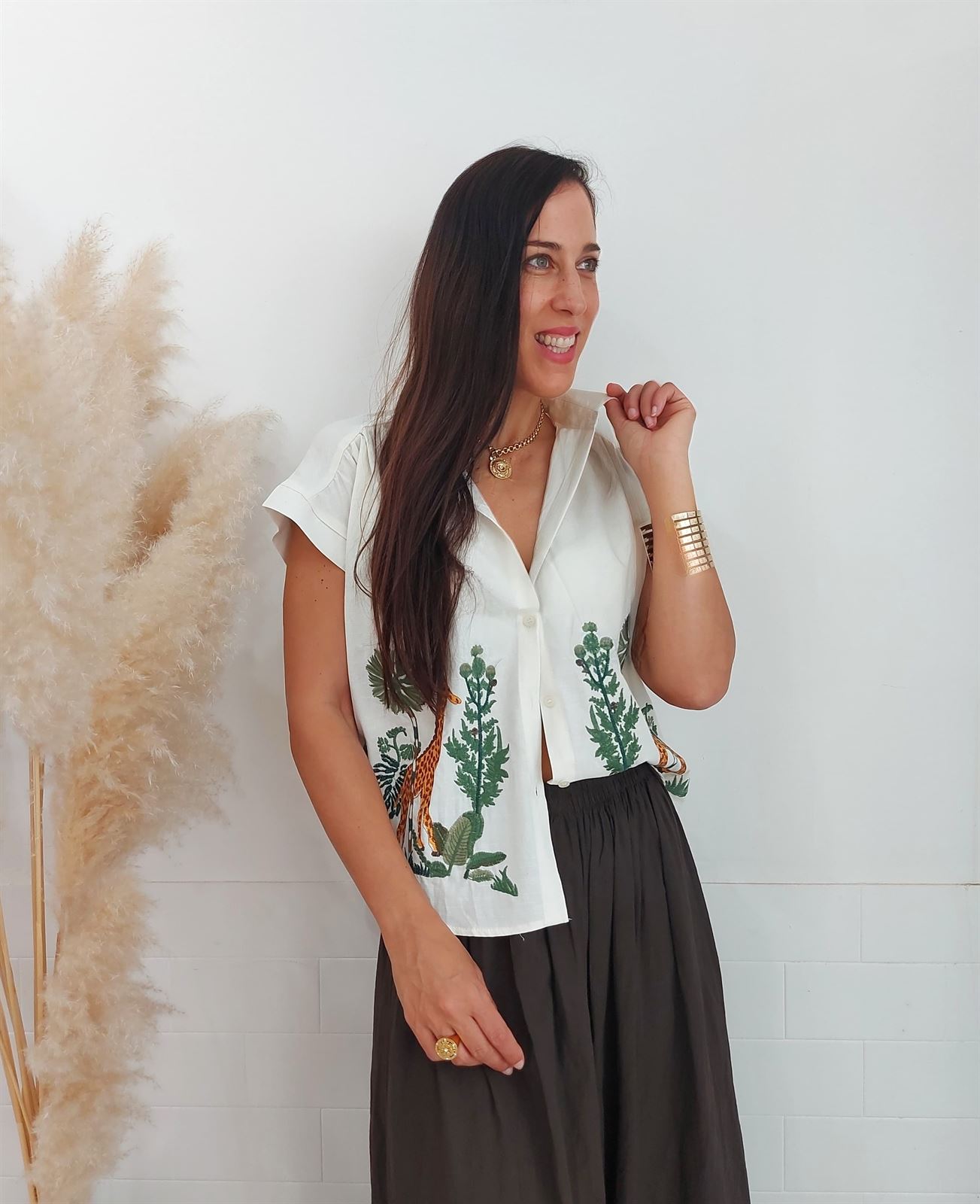 CAMISA SAFARI - Imagen 1
