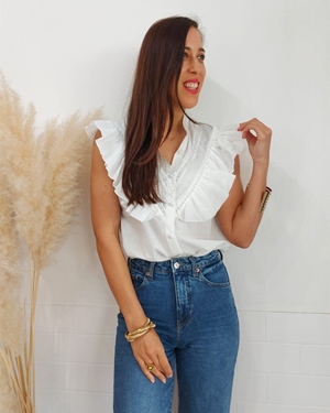 CAMISA VOLANTES - Imagen 1