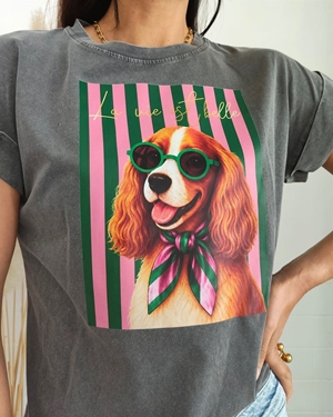 CAMISETA DOGGY VERDE - Imagen 1