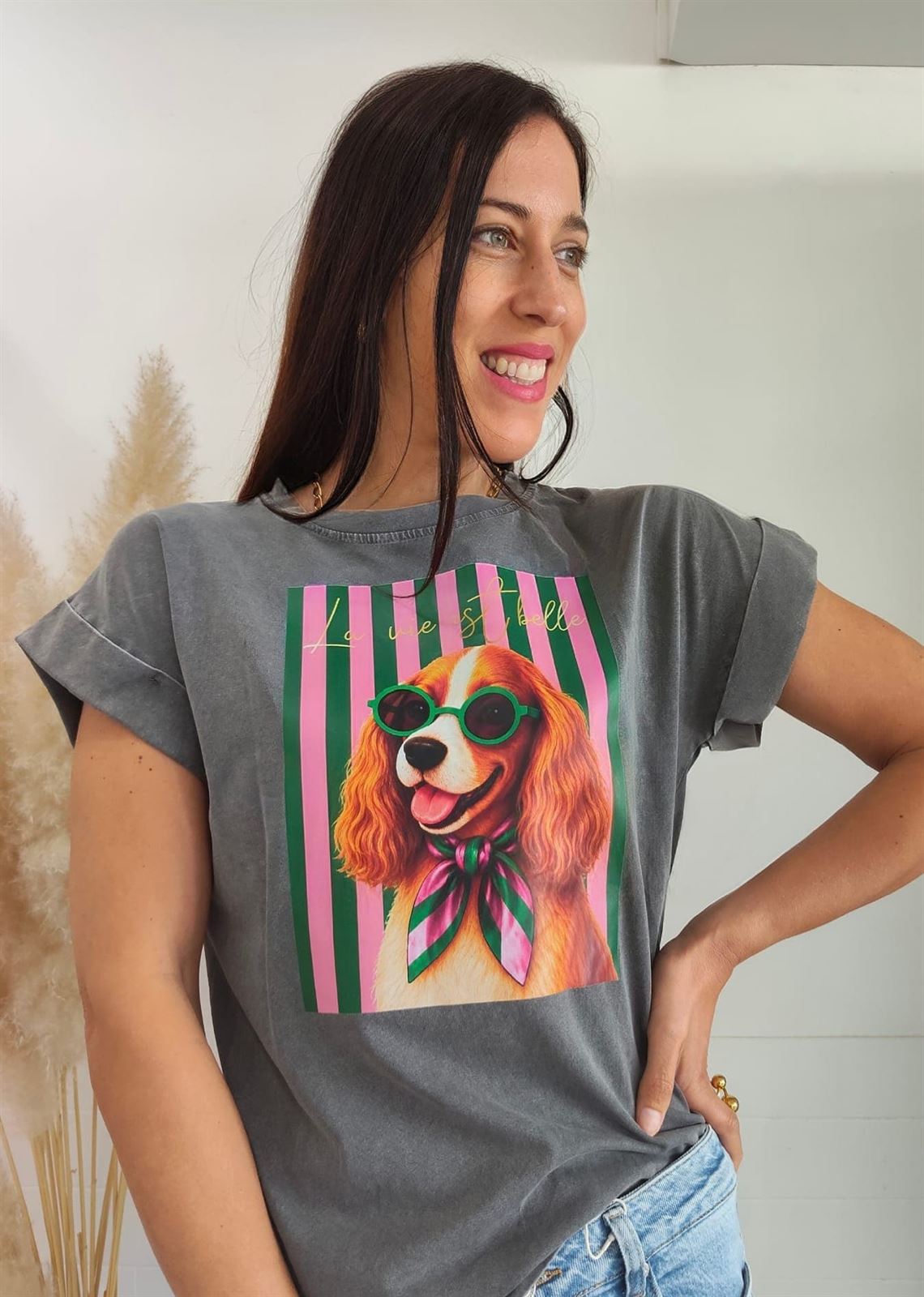 CAMISETA DOGGY VERDE - Imagen 2