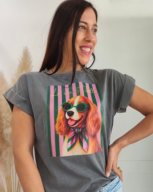 CAMISETA DOGGY VERDE - Imagen 2
