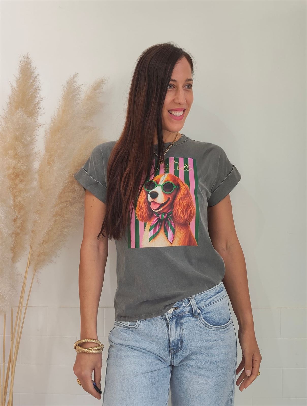 CAMISETA DOGGY VERDE - Imagen 4