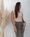 CAMISETA LISA FRUNCIDA CAMEL - Imagen 1