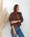 CHAQUETA ANTELINA CHOCOLATE - Imagen 1