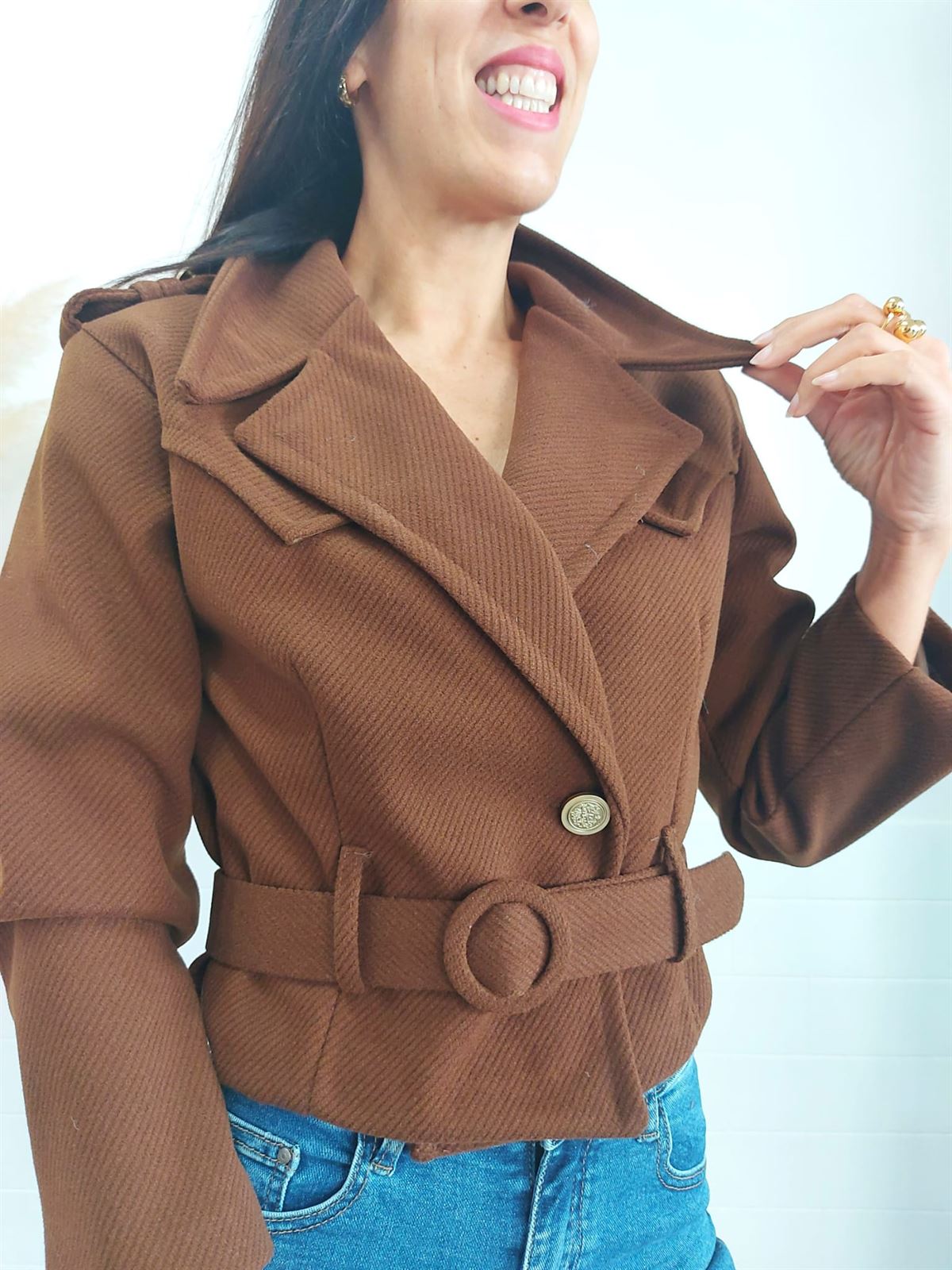 CHAQUETA PANA CHOCOLATE - Imagen 2