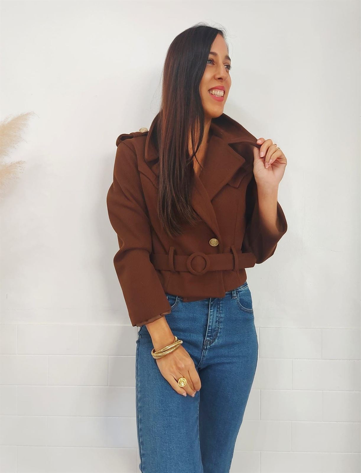 CHAQUETA PANA CHOCOLATE - Imagen 3