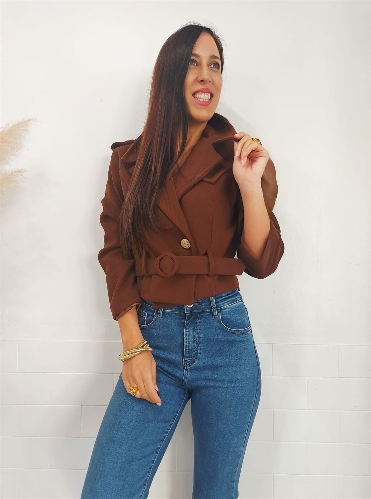 CHAQUETA PANA CHOCOLATE - Imagen 4