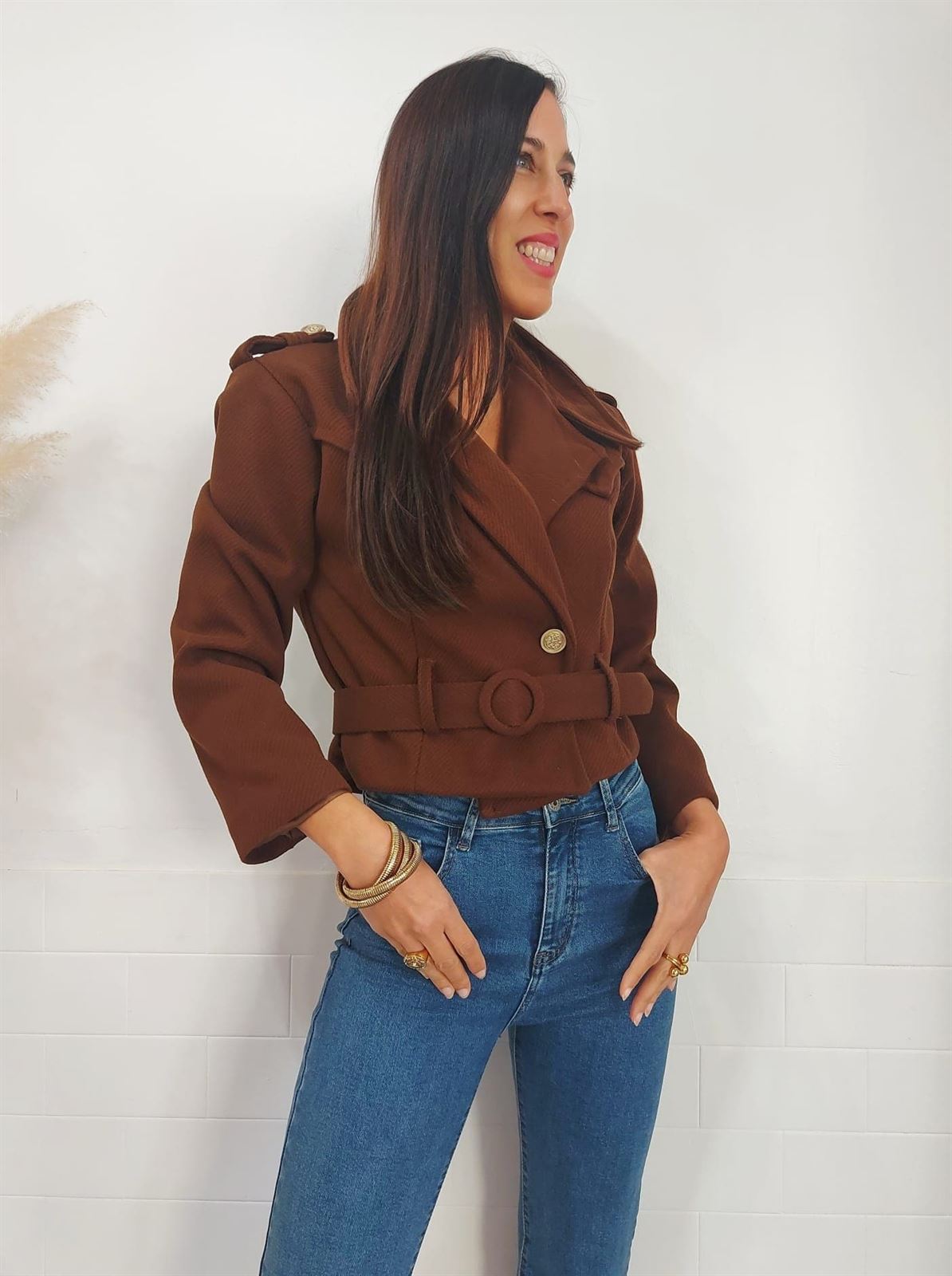 CHAQUETA PANA CHOCOLATE - Imagen 7