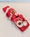 CINTURON FLORES ELASTICO ROJO - Imagen 2